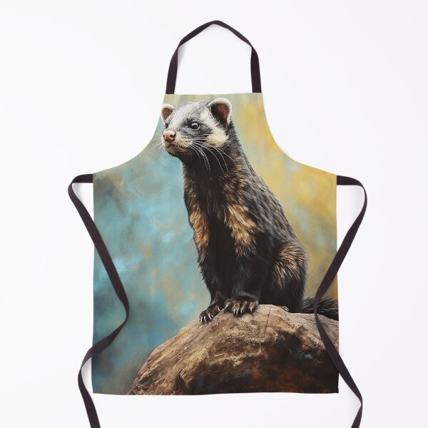 Item preview, Marbled Polecat designed and sold by DigitizedArt.