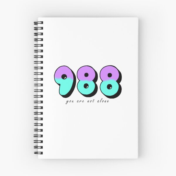 Item preview, 988 Sticker designed and sold by idthree.