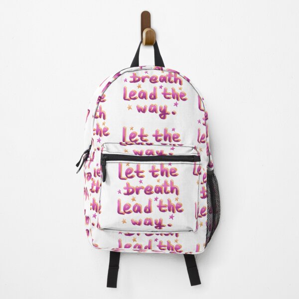 Item preview, Let the breath lead the way designed and sold by pinkyfish1010.