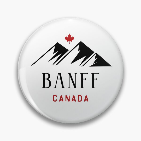 Item preview, Cool Banff Canada Mountains Maple Leaf Light-Color designed and sold by TinyStarCanada.