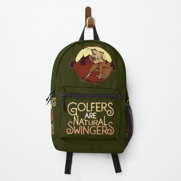 Item preview, Golfers are Natural Swingers Funny Vintage Style Golf Gentleman Slogan designed and sold by CRHPOD20.