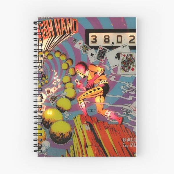 Item preview, High Hand 70's Pin Ball Machine Art designed and sold by DukeGroovy.