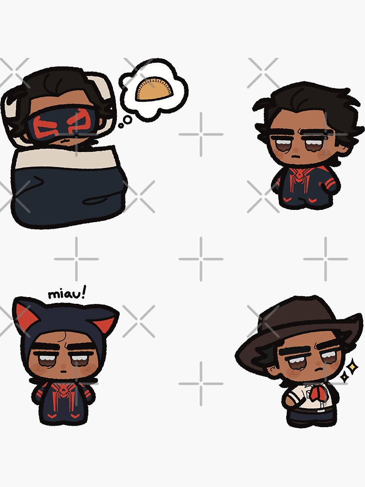Thumbnail 3 of 3, Sticker, gummy miguel o'hara [assorted set] designed and sold by marshdotcom.