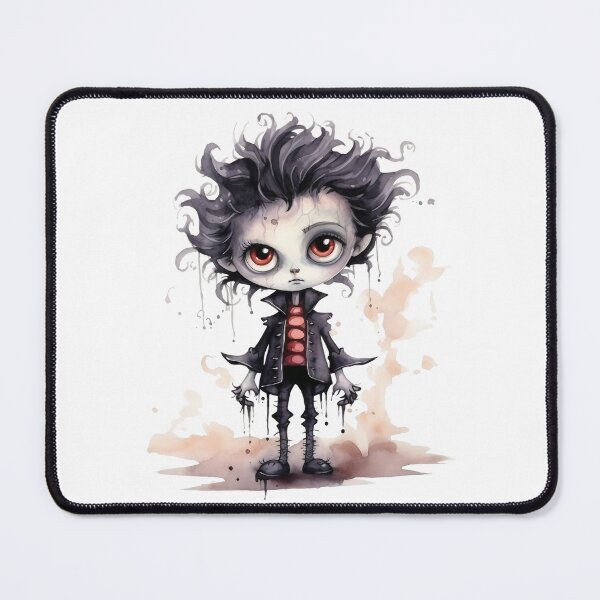Item preview, Whimsical Halloween Vampire Boy Digital Watercolor Style designed and sold by Geeknip.