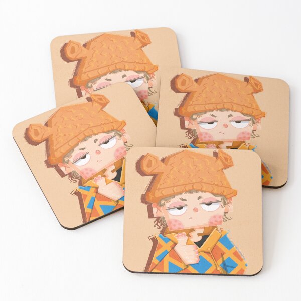 Item preview, 【Square Face】Cute Orange Boy designed and sold by SophieHuang.