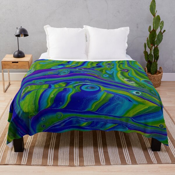 Item preview, Geometric Zen - Smile, Breathe, Feel - Original Fluid Art Design  designed and sold by AussieMuma.