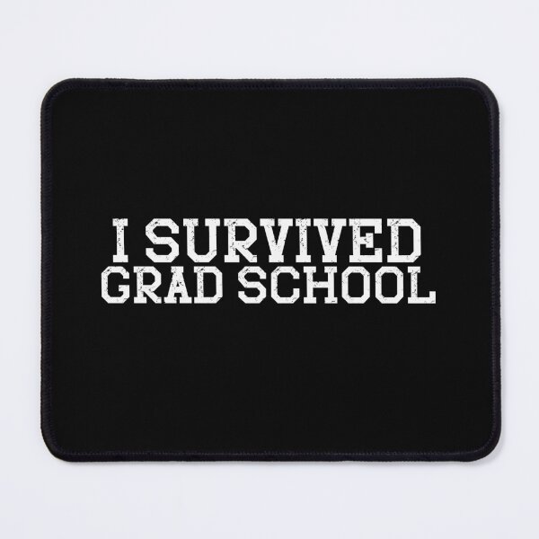 Item preview, Funny College Graduation Gift I Survived Grad School Masters Degree Doctorate designed and sold by ShoniwDesigns.