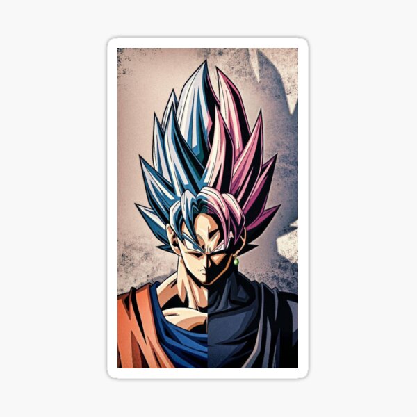 Black Goku Dbs Stickers | Redbubble