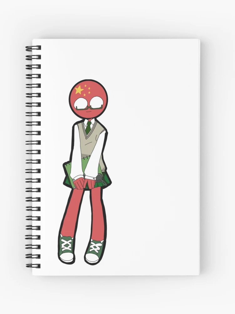 Countryhumans Brazil & Netherlands  Spiral Notebook for Sale by CandyZONE