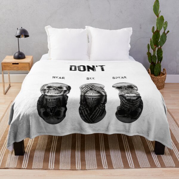 Item preview, Don't Hear, See, Speak (Black Font) designed and sold by bluesdesigns.