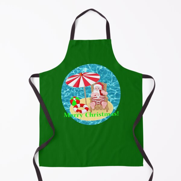 Item preview, xmas beach santa claus designed and sold by Gossip Rag.
