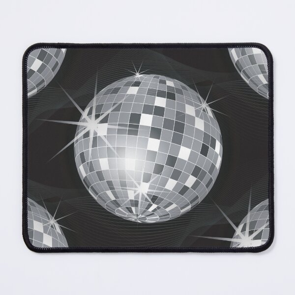 Item preview, vintage 1970s style silver disco ball designed and sold by Gossip Rag.