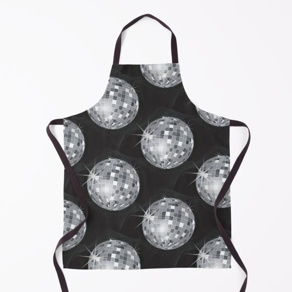 Item preview, vintage 1970s style silver disco ball designed and sold by Gossip Rag.
