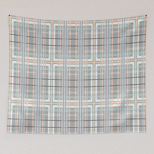 Item preview, Costal plaid designed and sold by mak-hamlet.