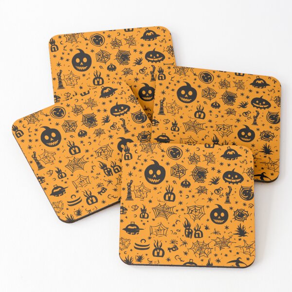 Artikelvorschau, Halloween-Symbolmuster entworfen und verkauft von holistech.