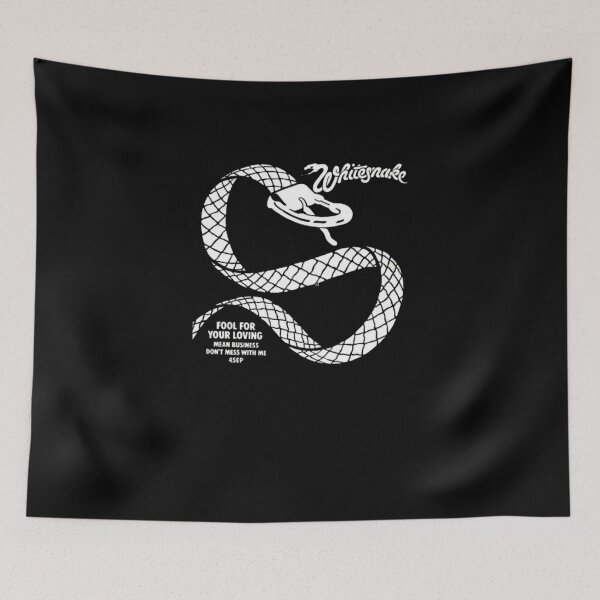 Item preview, Whitesnake logo The old Whitesnake Whitesnake logo brand Whitesnake designed and sold by LeopoldoWater.