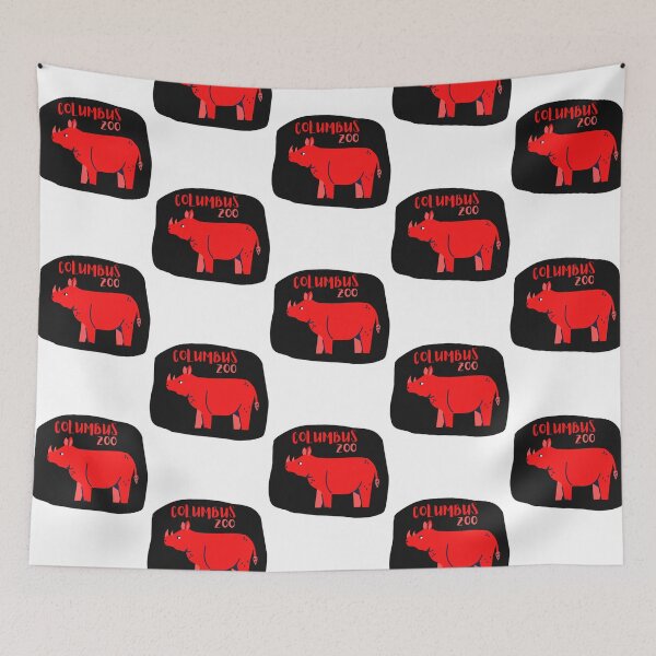 Item preview, COLUMBUS ZOO ASIAN RHINO designed and sold by jacelynbohan.