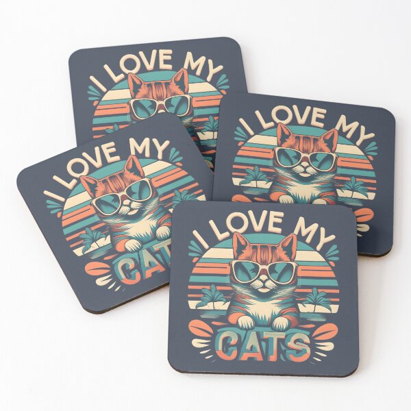 Item preview, Inseparable Bond: I Love My Cat designed and sold by JackJazz.