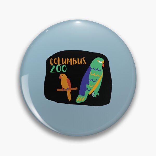 Item preview, COLUMBUS ZOO PARROT Fitted V-Neck designed and sold by jacelynbohan.