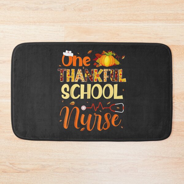 Item preview, Funny Thanksgiving One Thankful School Nurse Pumpkin Nursing designed and sold by William Parker.