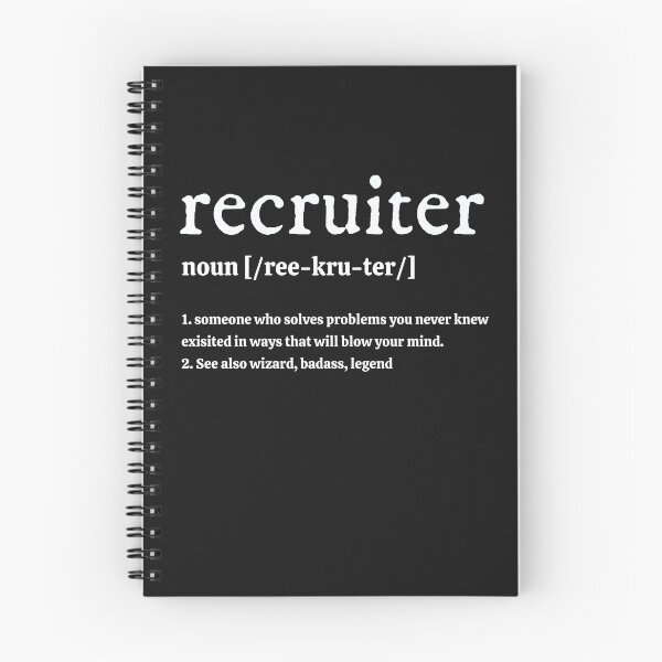 Item preview, Funny Recruiter Definition designed and sold by Recruiter-Love.