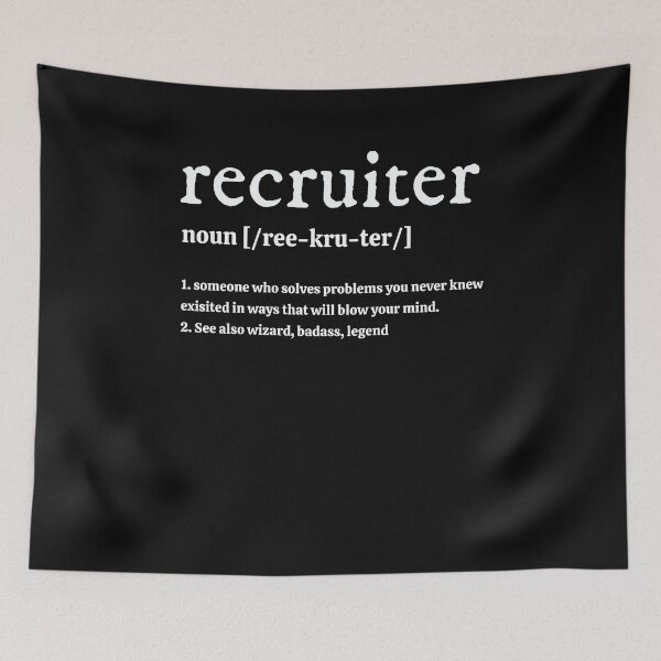 Item preview, Funny Recruiter Definition designed and sold by Recruiter-Love.
