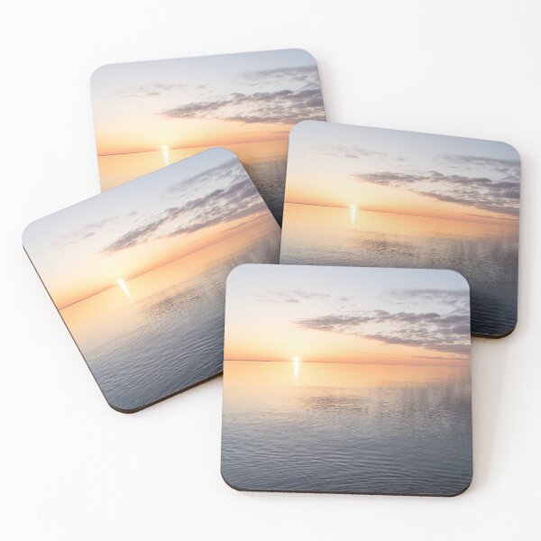 Item preview, Like an Opening Curtain - Overwater Sunrise with Receding Clouds designed and sold by Georgia Mizuleva.