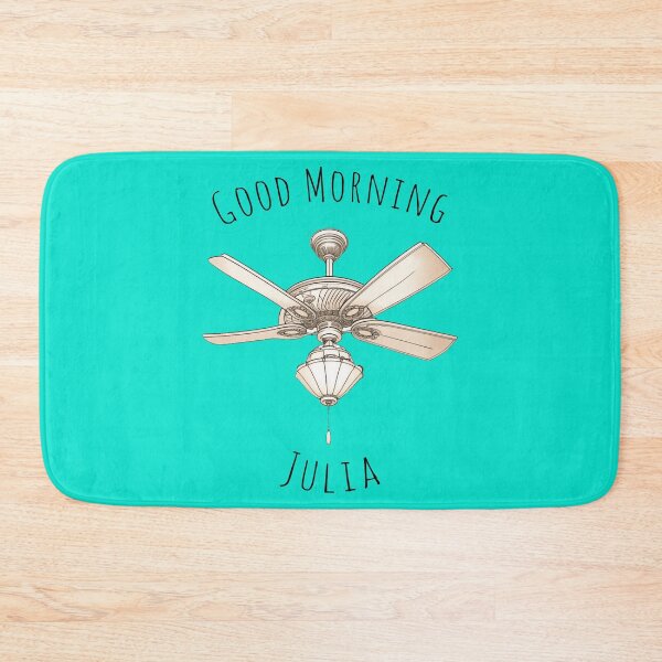 Item preview, Good Morning Julia Ceiling Fan designed and sold by MilesKelsi.