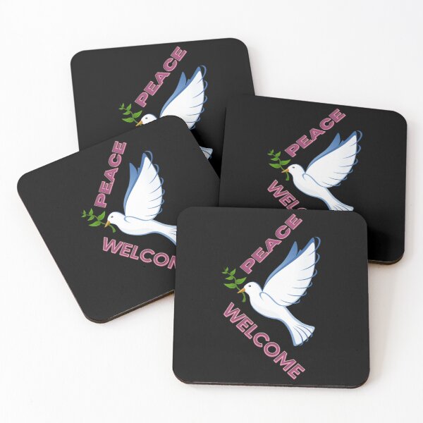 Item preview, peace, welcome, love, secret agent designed and sold by MilesKelsi.