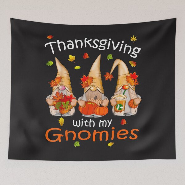 Item preview, Funny Thanksgiving Shirts for Women Gnome - Gnomies Lover designed and sold by William Parker.