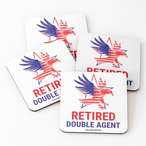 Item preview, Retired Double Agent Red White and Blue designed and sold by MilesKelsi.