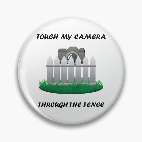 Item preview, Touch My Camera Through The Fence (White) Relaxed Fit designed and sold by MilesKelsi.