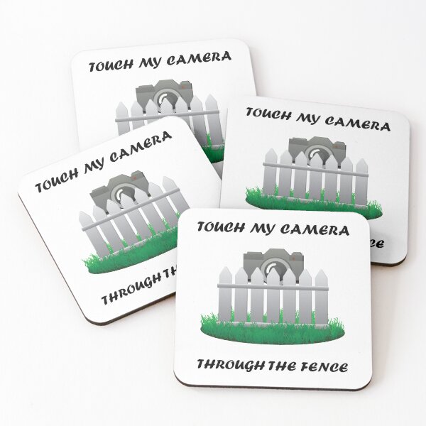 Item preview, Touch My Camera Through The Fence (White) Relaxed Fit designed and sold by MilesKelsi.