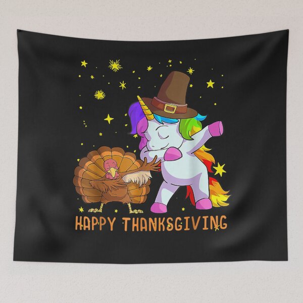 Item preview, Funny Thanksgiving Turkey Unicorn Dabbing Fall Season Funny  designed and sold by William Parker.