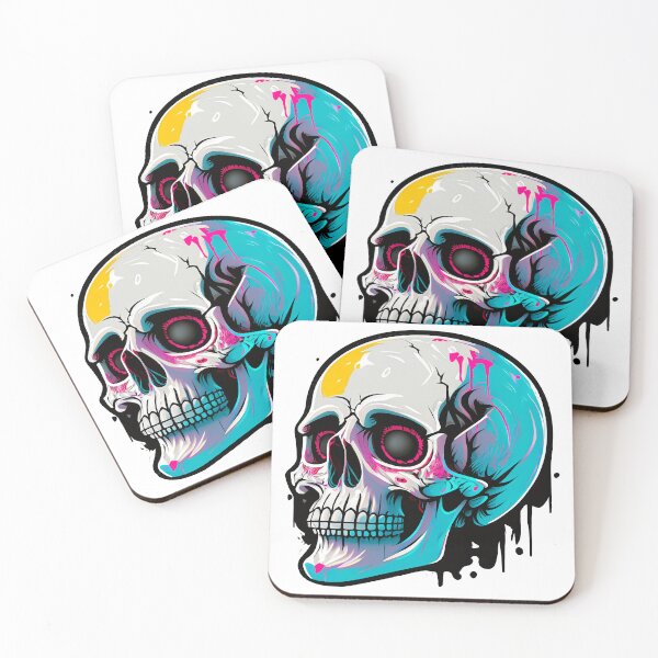 Item preview, Skull Graffiti style - T-Shirt designed and sold by PrintyArts.