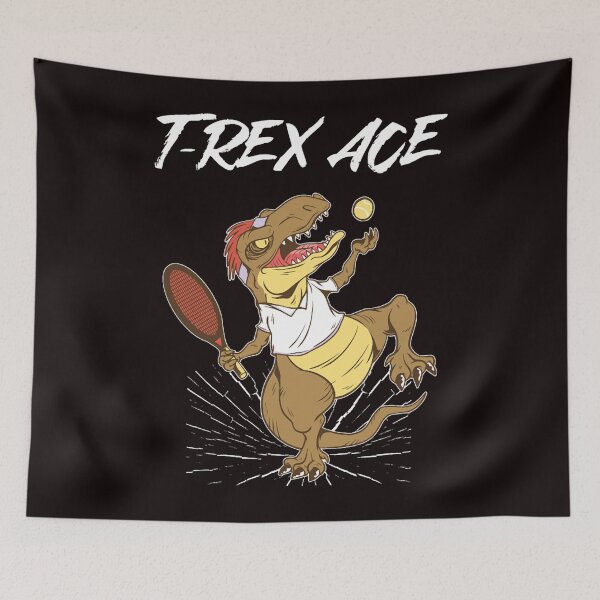 Item preview, Unstoppable T-Shirt - Funny dinosaur retro joke gift cool Spost T-Rex Ace designed and sold by DREDSTEPHENS.