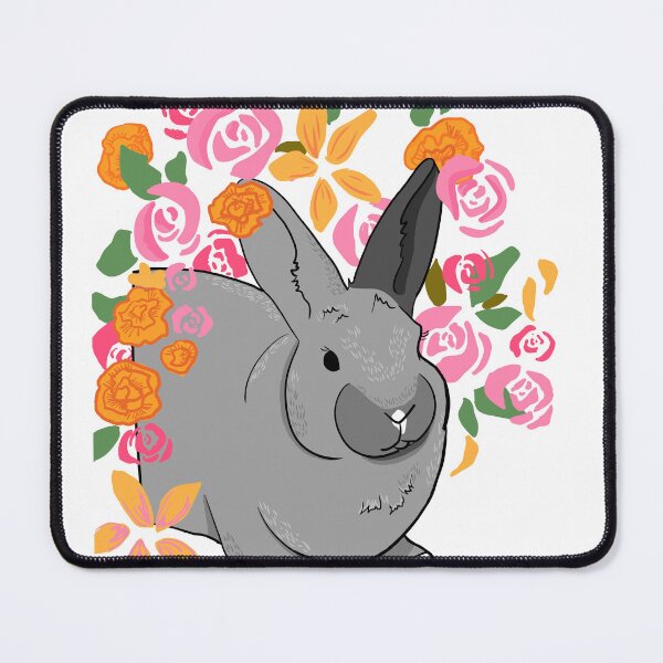 Item preview, Bunny With Flowers designed and sold by dragonfly26.