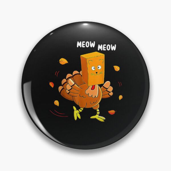 Item preview, Funny Thanksgiving Women Men Kid Family Turkey Meow Cat designed and sold by William Parker.
