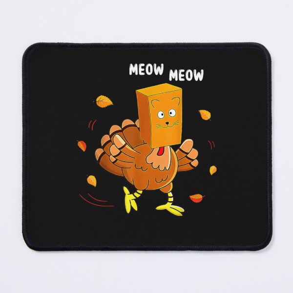 Item preview, Funny Thanksgiving Women Men Kid Family Turkey Meow Cat designed and sold by William Parker.