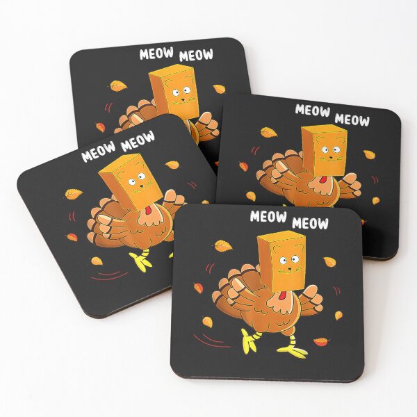 Item preview, Funny Thanksgiving Women Men Kid Family Turkey Meow Cat designed and sold by William Parker.