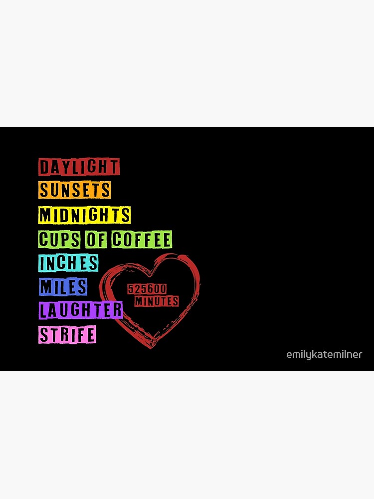 seasons of love by emilykatemilner