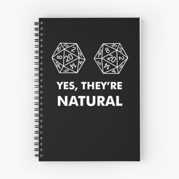 Item preview, D20 Yes They're Natural Fitted designed and sold by OrionFisher.
