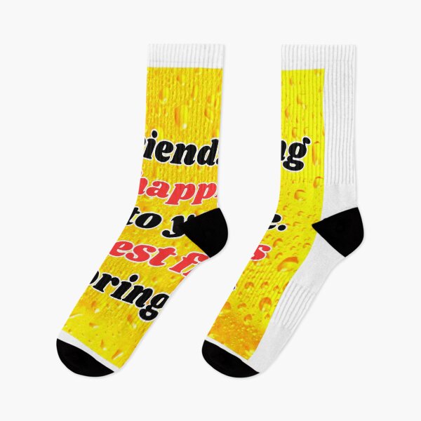 Item preview, Funny Beer Joke: Friends bring happiness. designed and sold by MasonicGears.