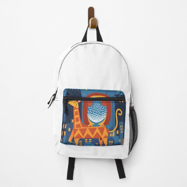 Item preview, giraffe & owl designed and sold by SabyDigitalArt.