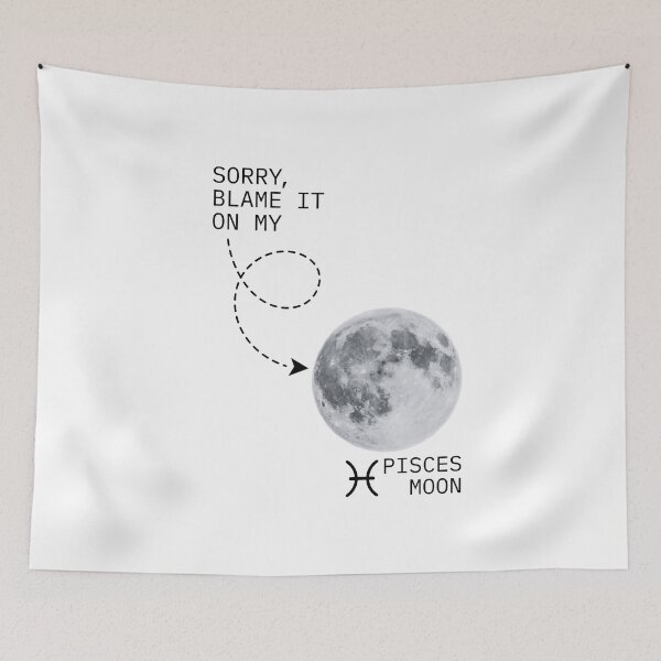 Item preview, Sorry Blame It On My Pisces Moon - Lunar in Piscean Astrology Natal Chart Jupiter Neptune designed and sold by Ranggasme.