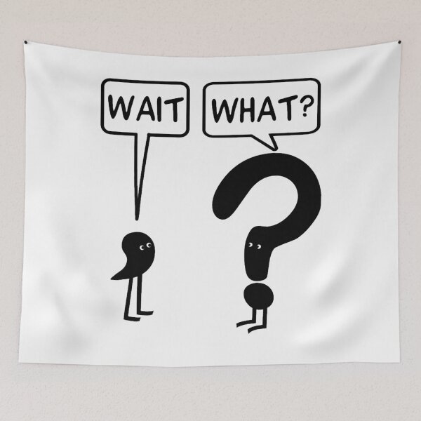 Item preview, Wait What Classic designed and sold by hougasalvaruk.