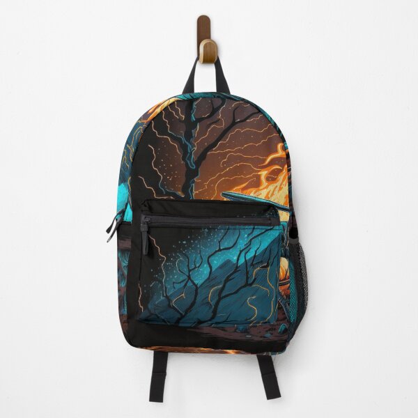 Item preview, camping chair wirh campfire designed and sold by FieldCampCo.