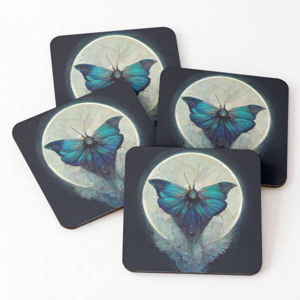 Item preview, Celestial Flutter: Moon Butterfly's Mystical Presence designed and sold by SwankChic.