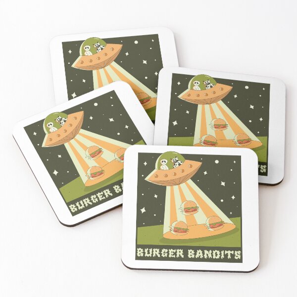 Item preview, COWlLIEN TEAM: BURGER BANDITS  designed and sold by CuteAndCoolSt.