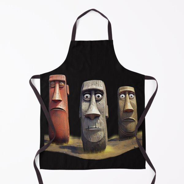Item preview, EASTER ISLAND HEADS designed and sold by Griffin Door.